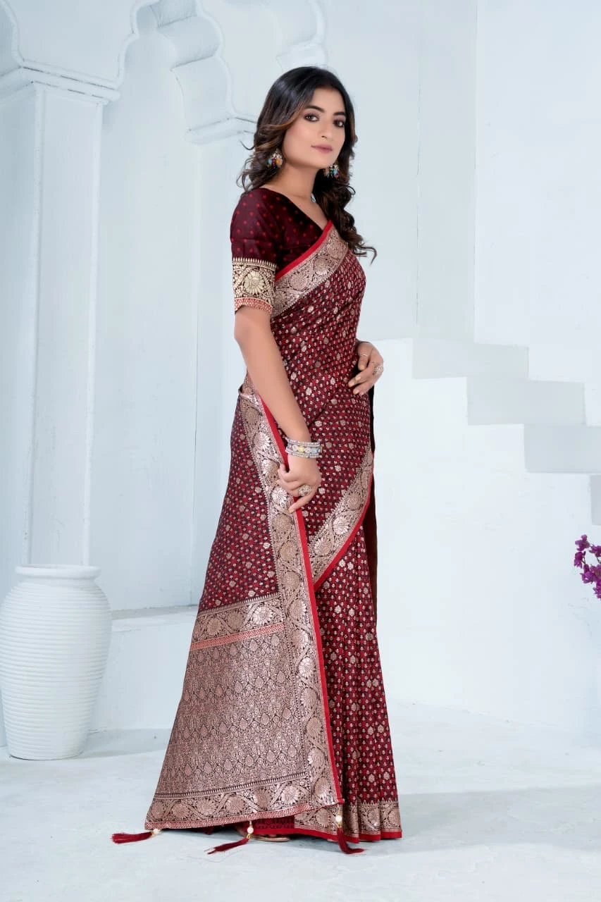 Sf Silk Vol 7 Satin Silk Festival Wear Saree Collection - Image 14