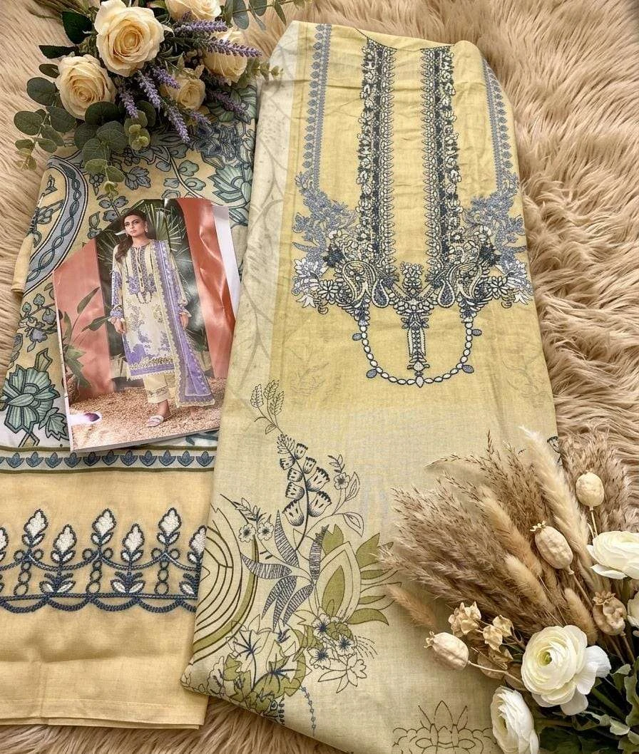 Shree Fab Needle Wonder Lawn Collection Vol 3 - Image 9