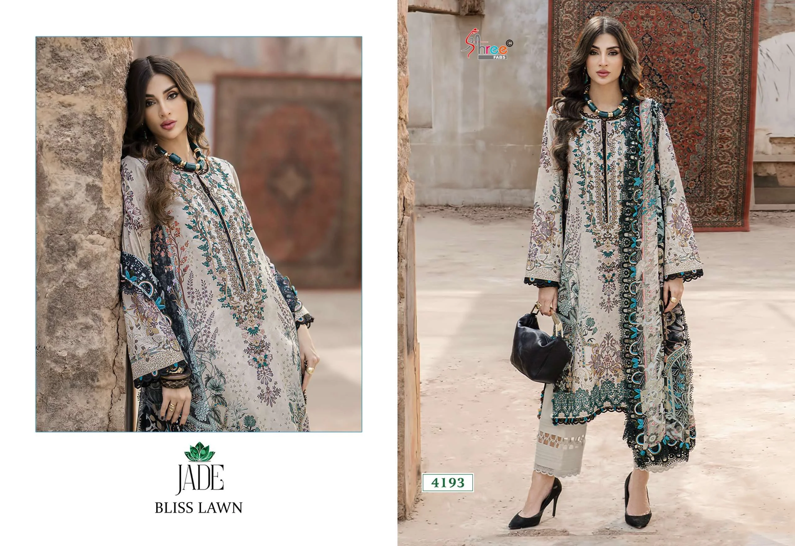 Shree Fabs Jade Bliss Lawn Collection - Image 5