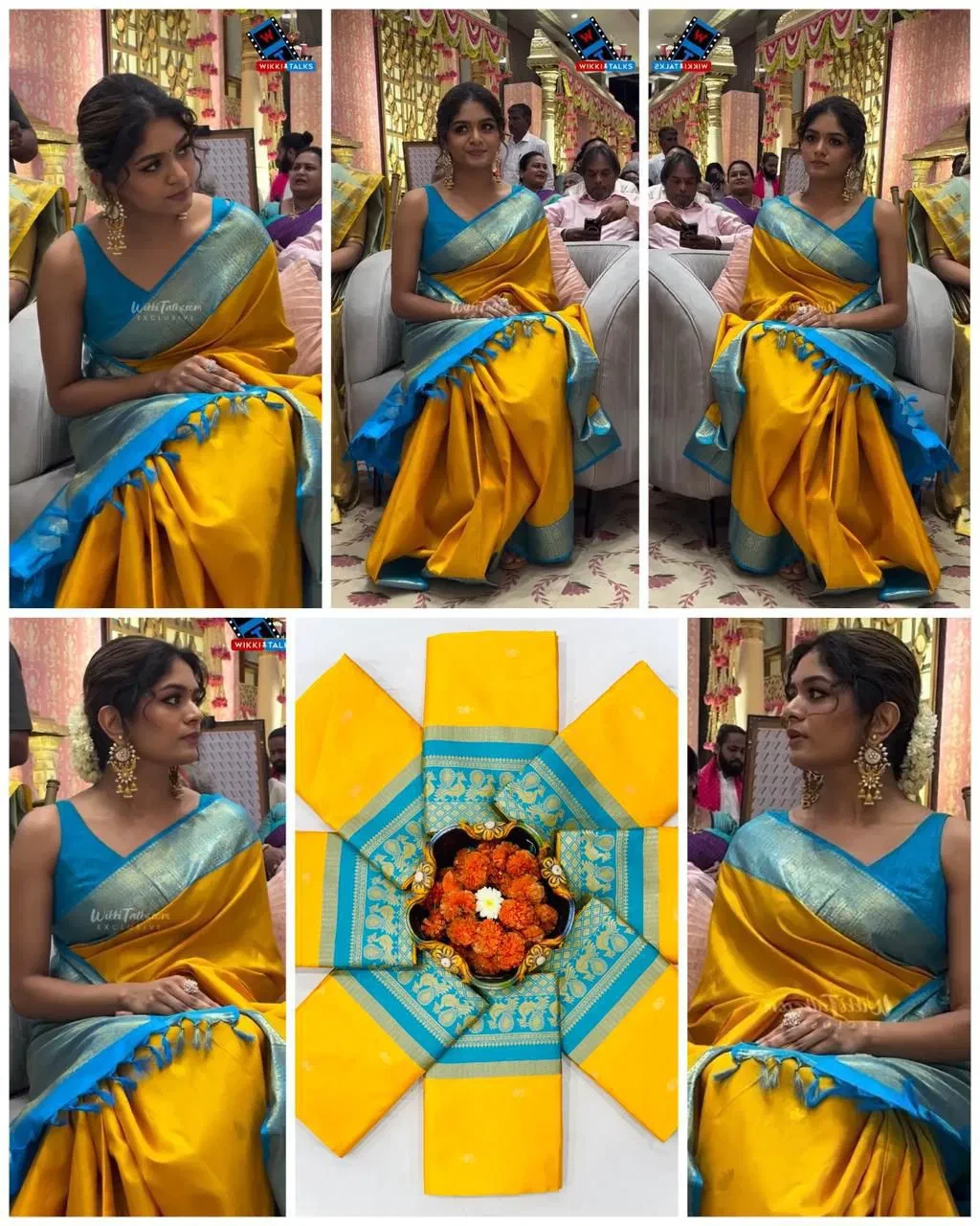 Soft Silk 6070 Soft Lichi Silk Jacquard Work Saree Collection - Image 9