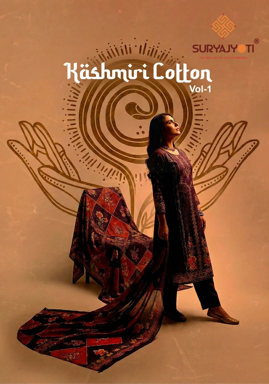 Suryajyoti Kashmiri Cotton Vol 1 Dress Material