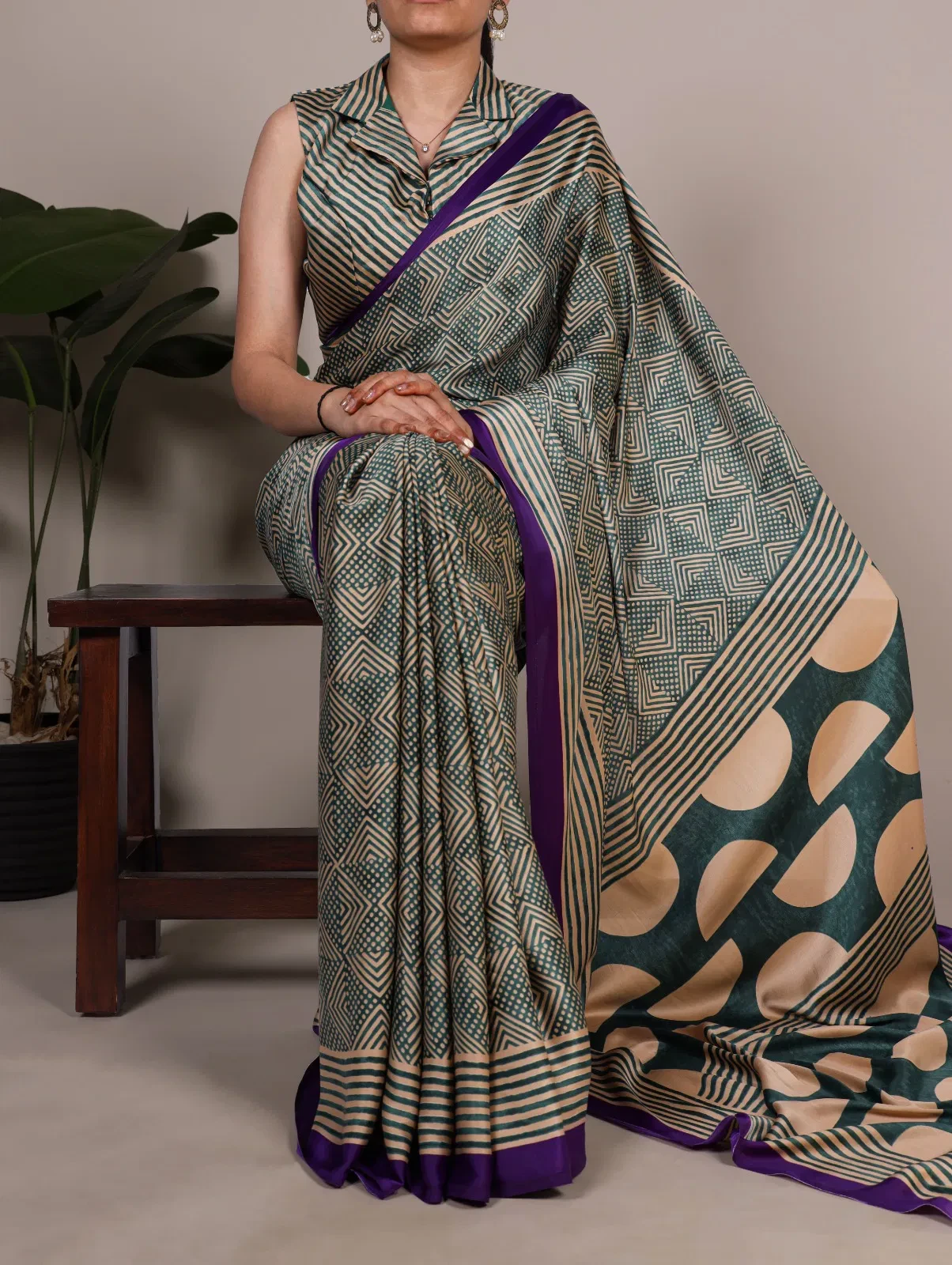 Taraa Kalki Vol 2 Dull Satin Printed Saree Collection - Image 5