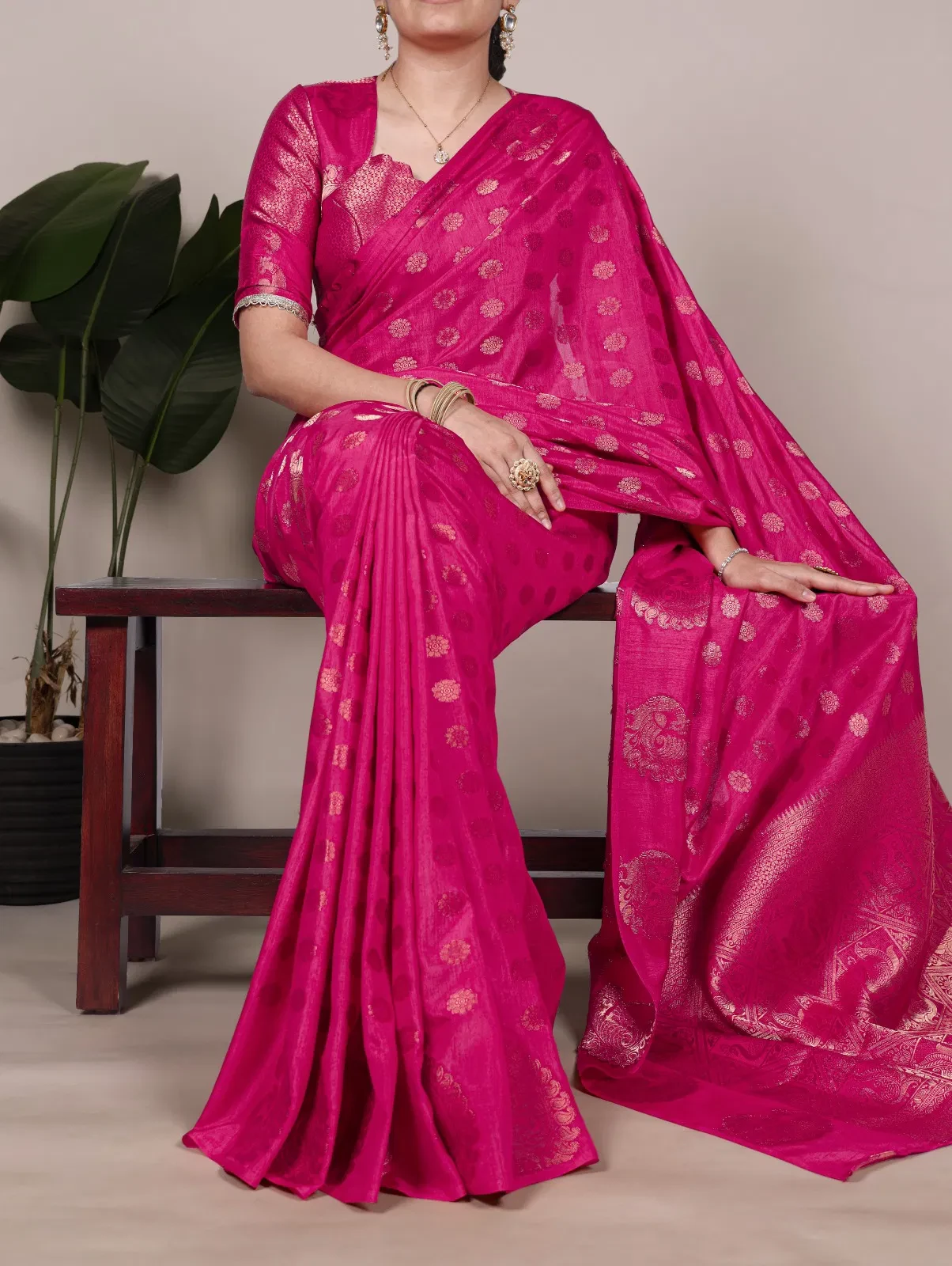 Taraa Saraswati Vol 1 Roop Silk Weaving Saree Collection - Image 4