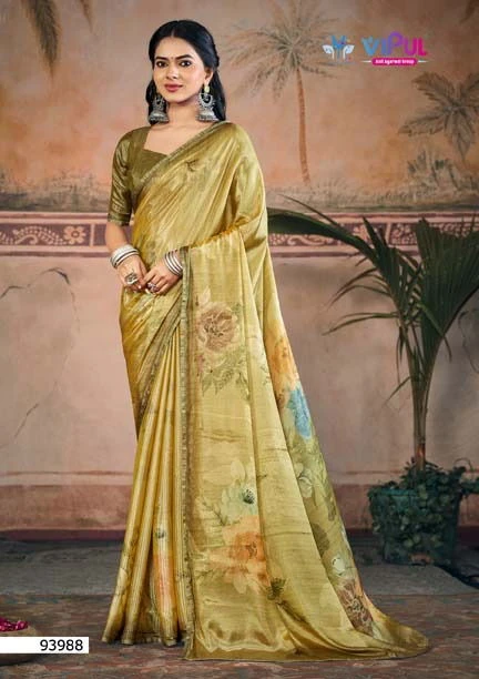 Vipul Venice Shimmer Printed Fancy Saree Collection - Image 3