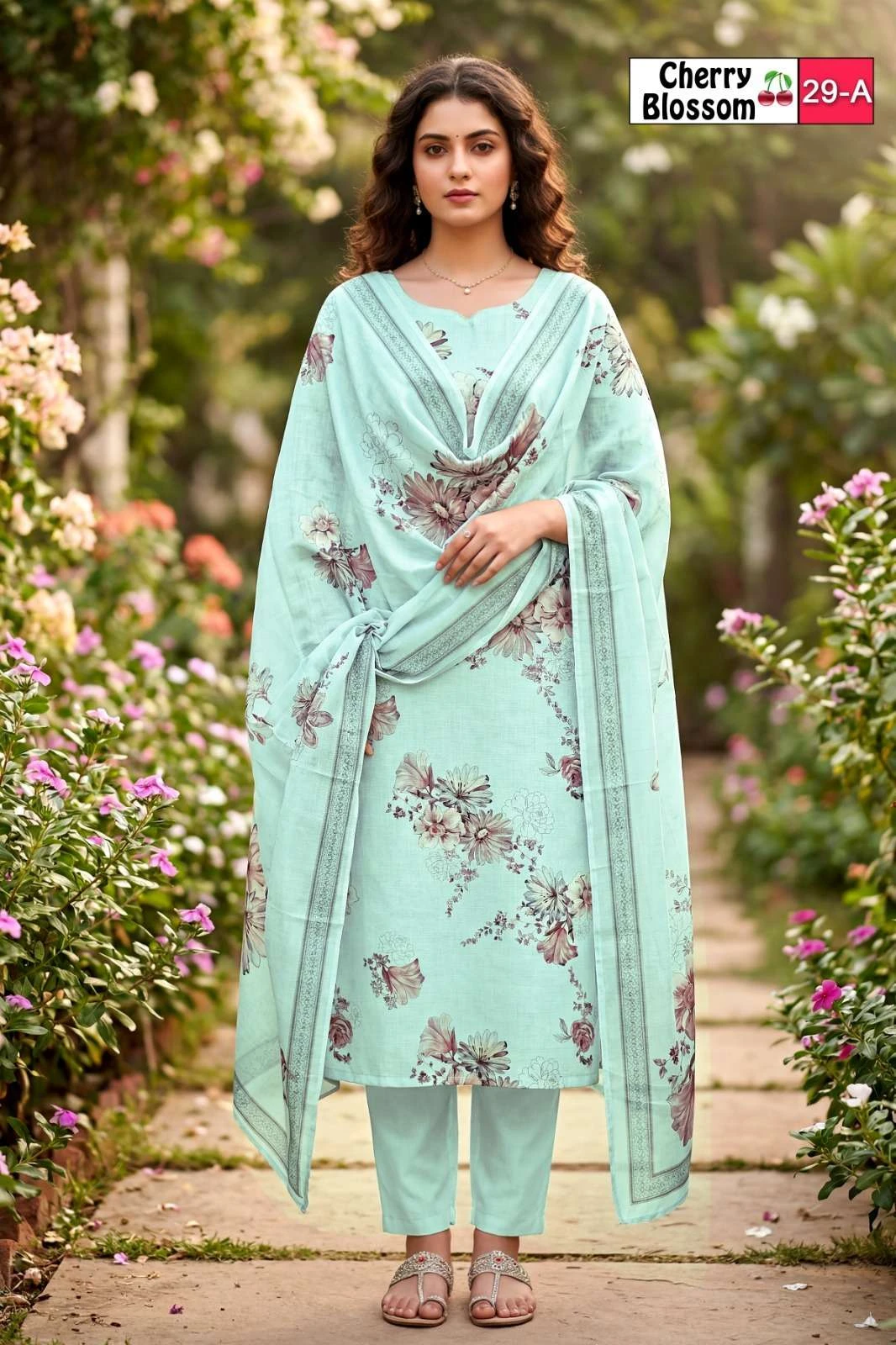 Vishwam Fabric Cherry Blossom - Image 15