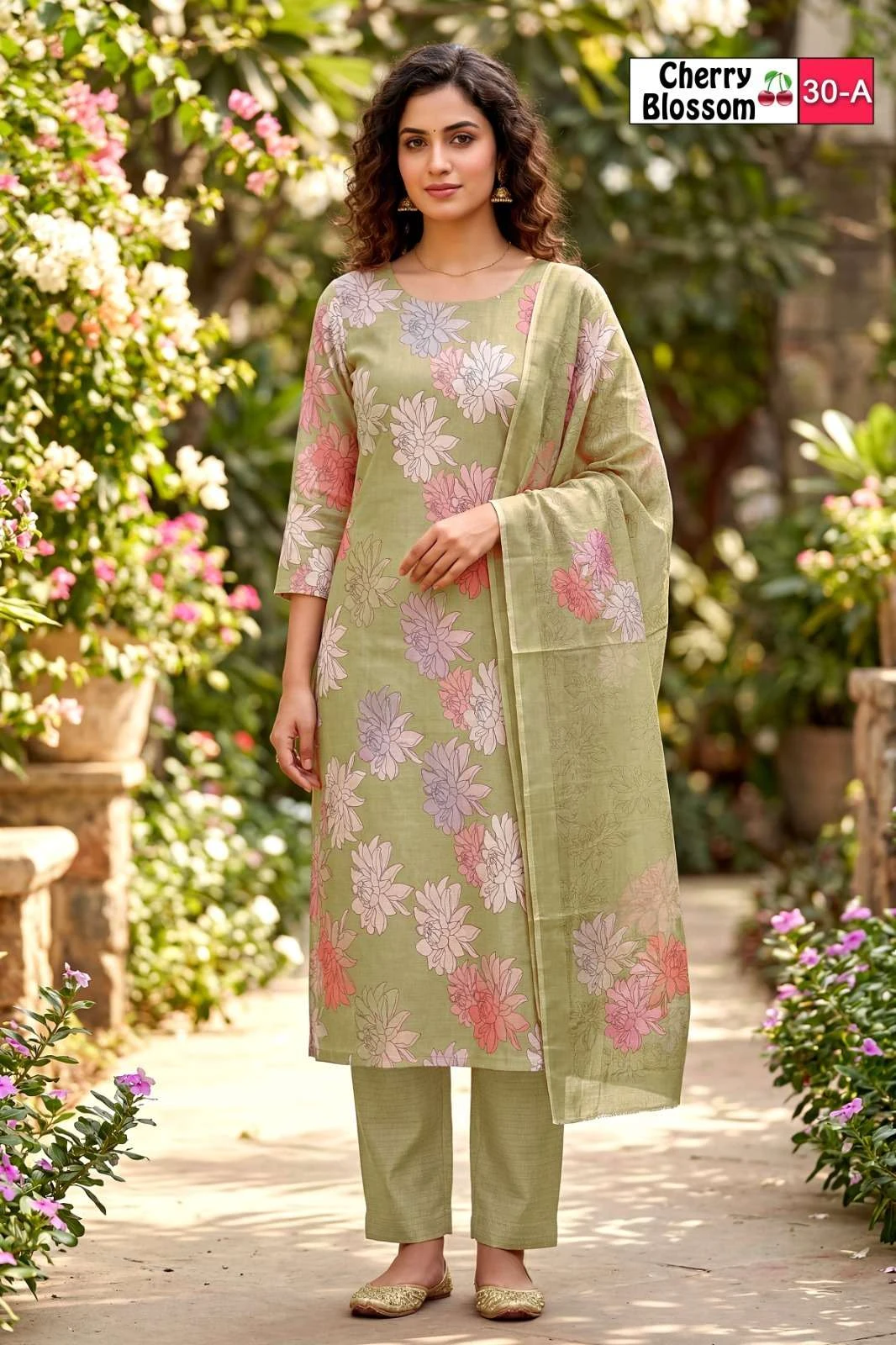 Vishwam Fabric Cherry Blossom - Image 16