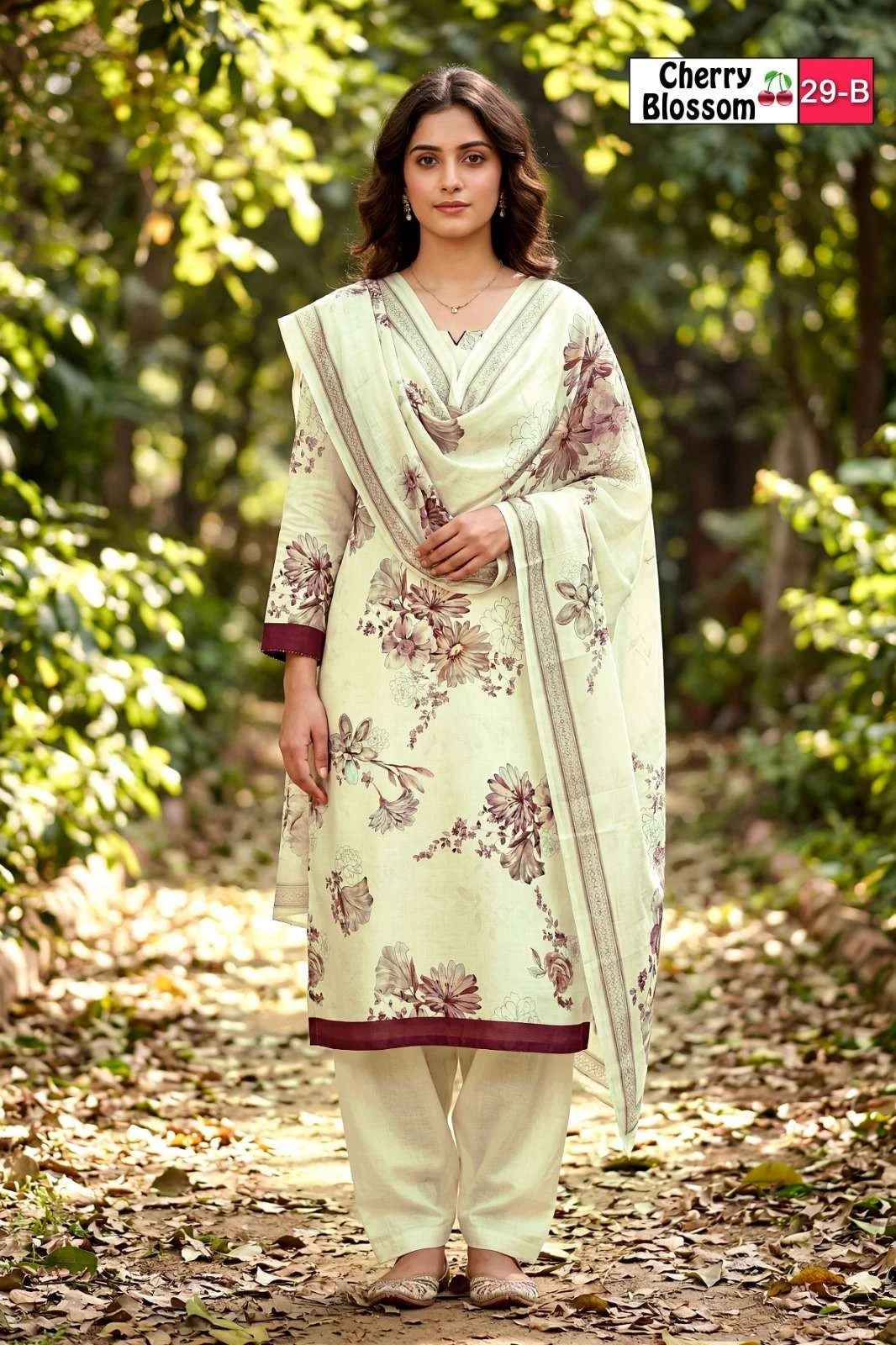 Vishwam Fabric Cherry Blossom - Image 17