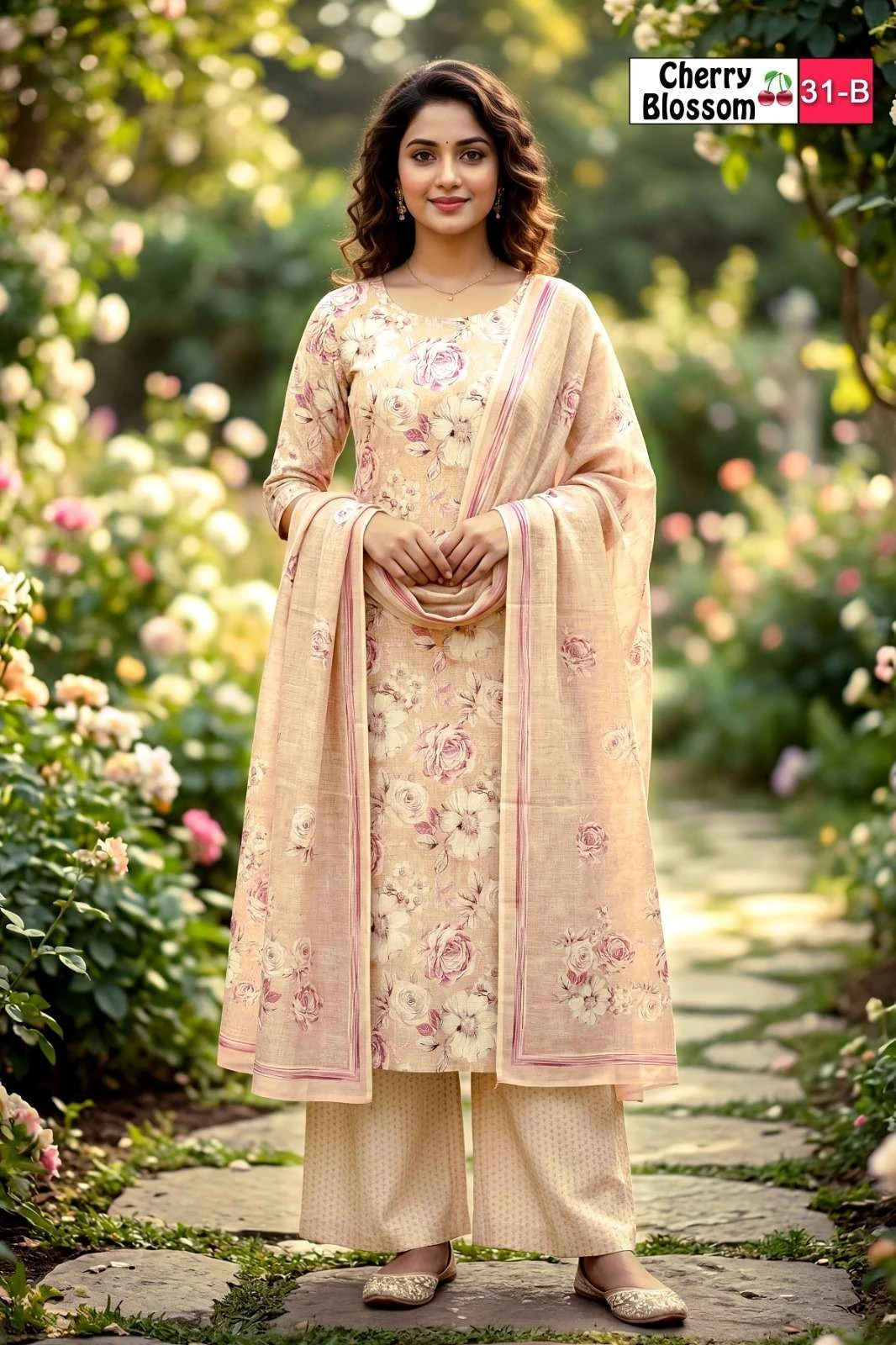 Vishwam Fabric Cherry Blossom - Image 19