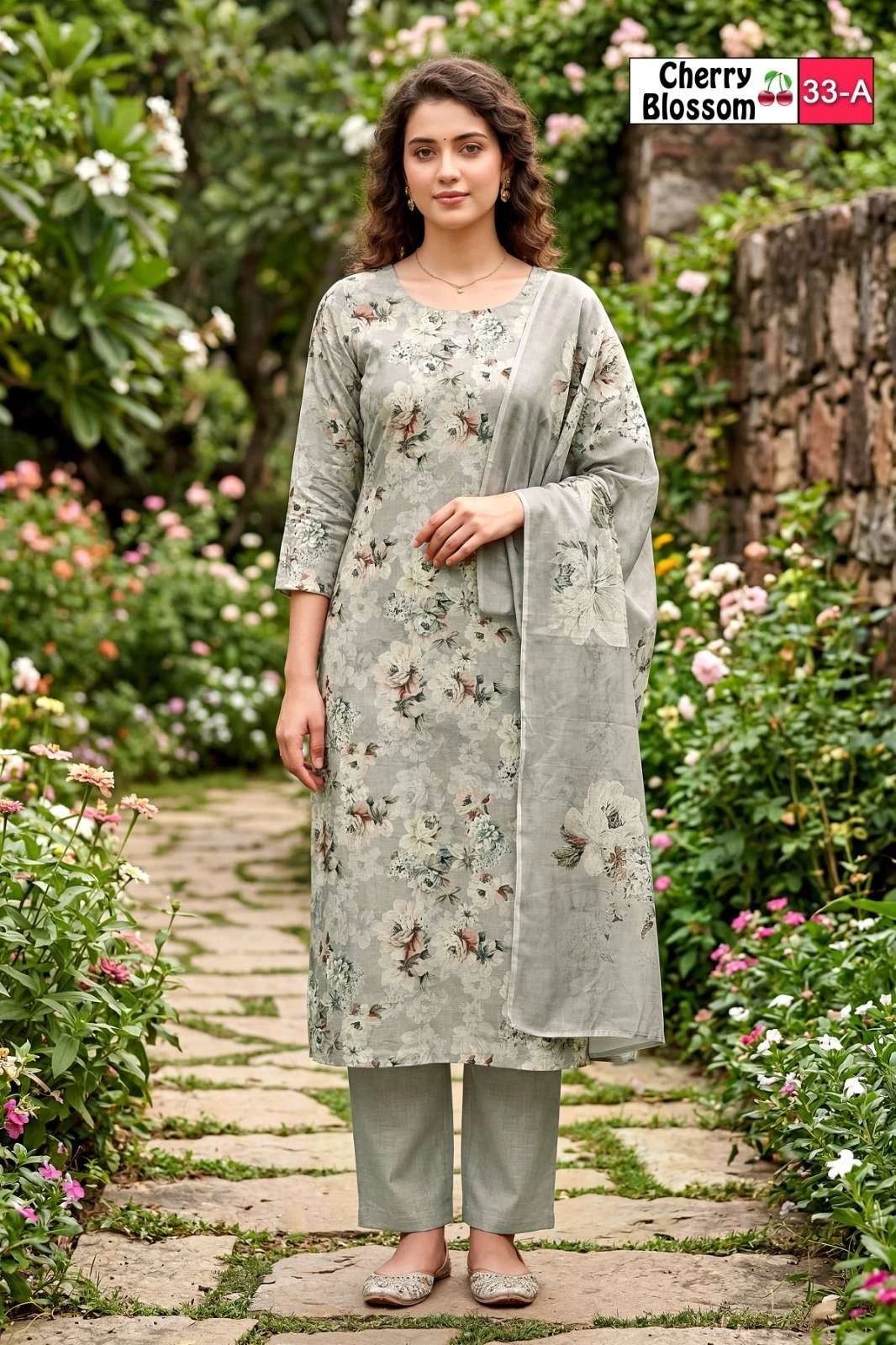 Vishwam Fabric Cherry Blossom - Image 21