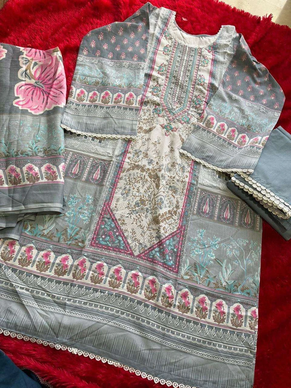 Aaliz Print Sana Safinaz Vol 1 - Image 13