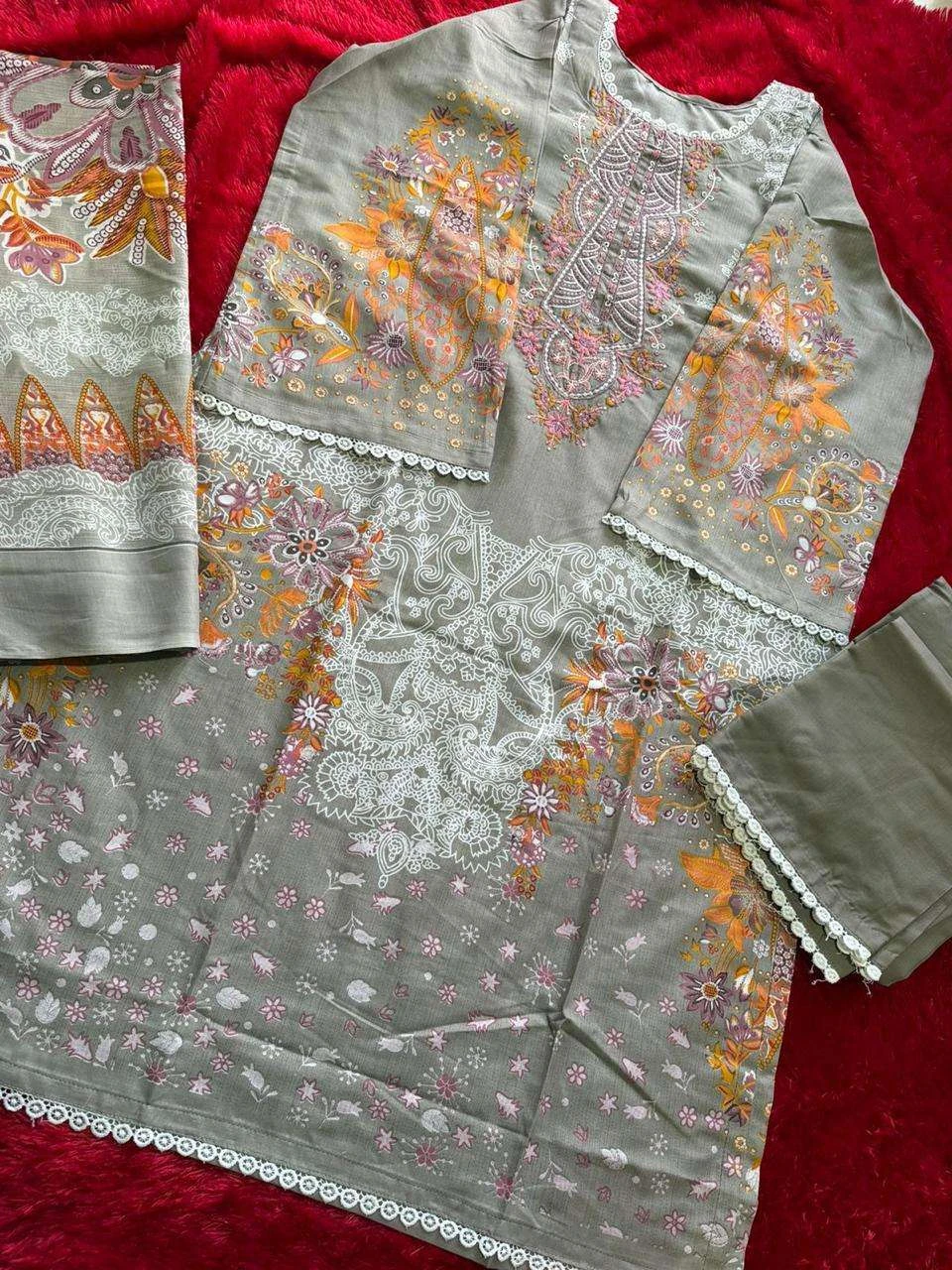 Aaliz Print Sana Safinaz Vol 1 - Image 3