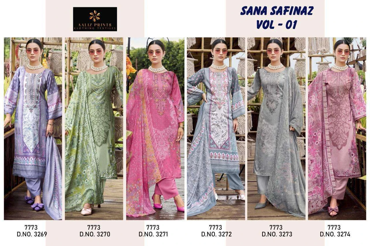 Aaliz Print Sana Safinaz Vol 1 - Image 6