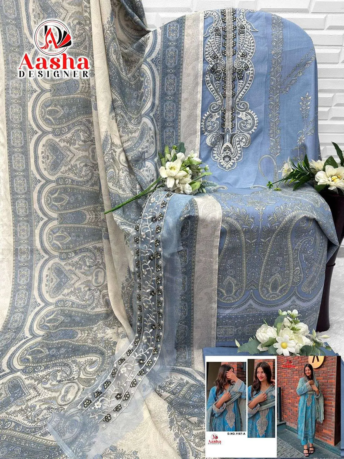 Aasha Designer D No 1187 - Image 3