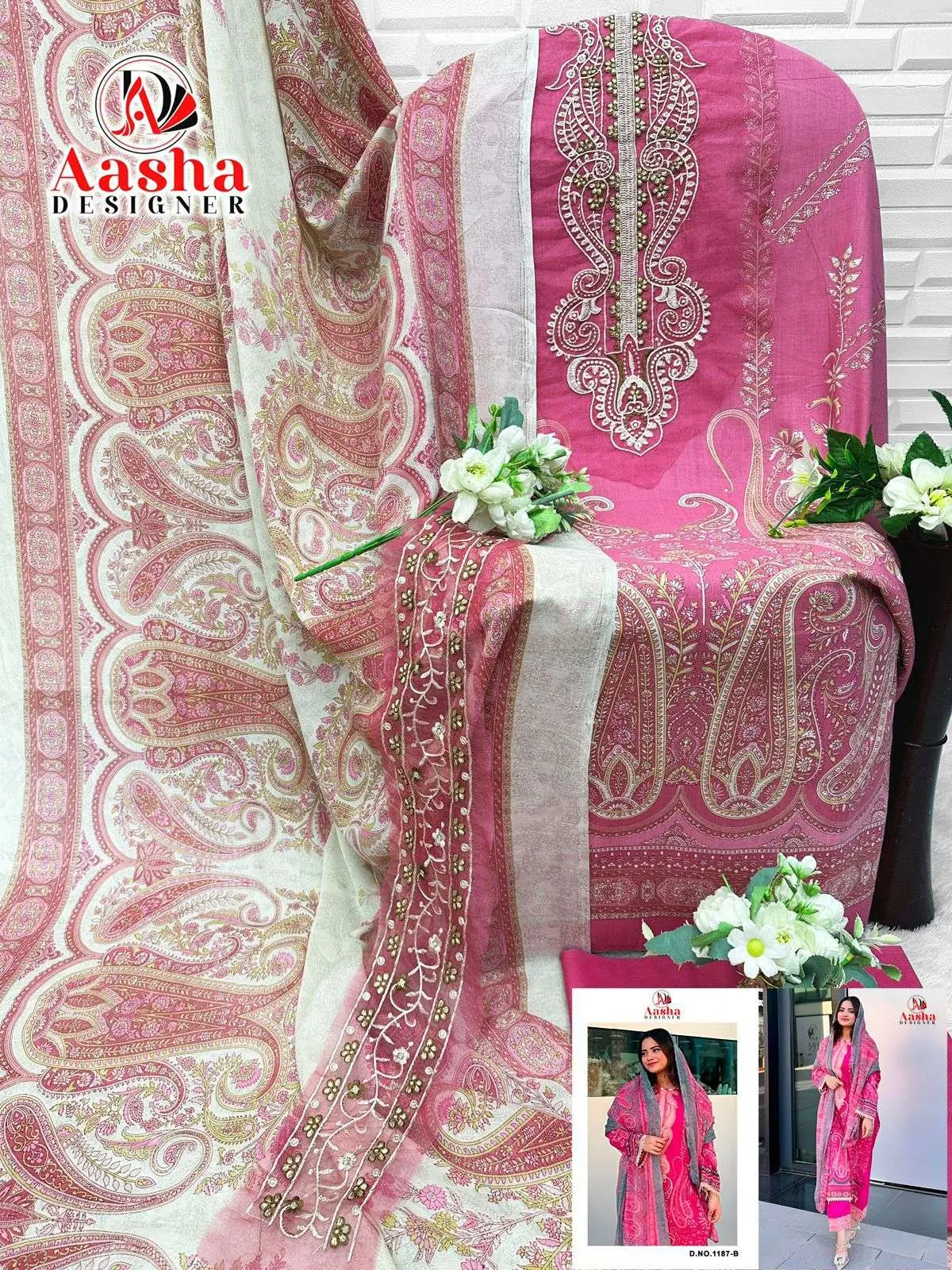 Aasha Designer D No 1187 - Image 6