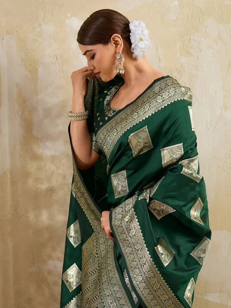 Ast Rajwada Silk Vol 3 Soft Silk Blend Fancy Saree Collection