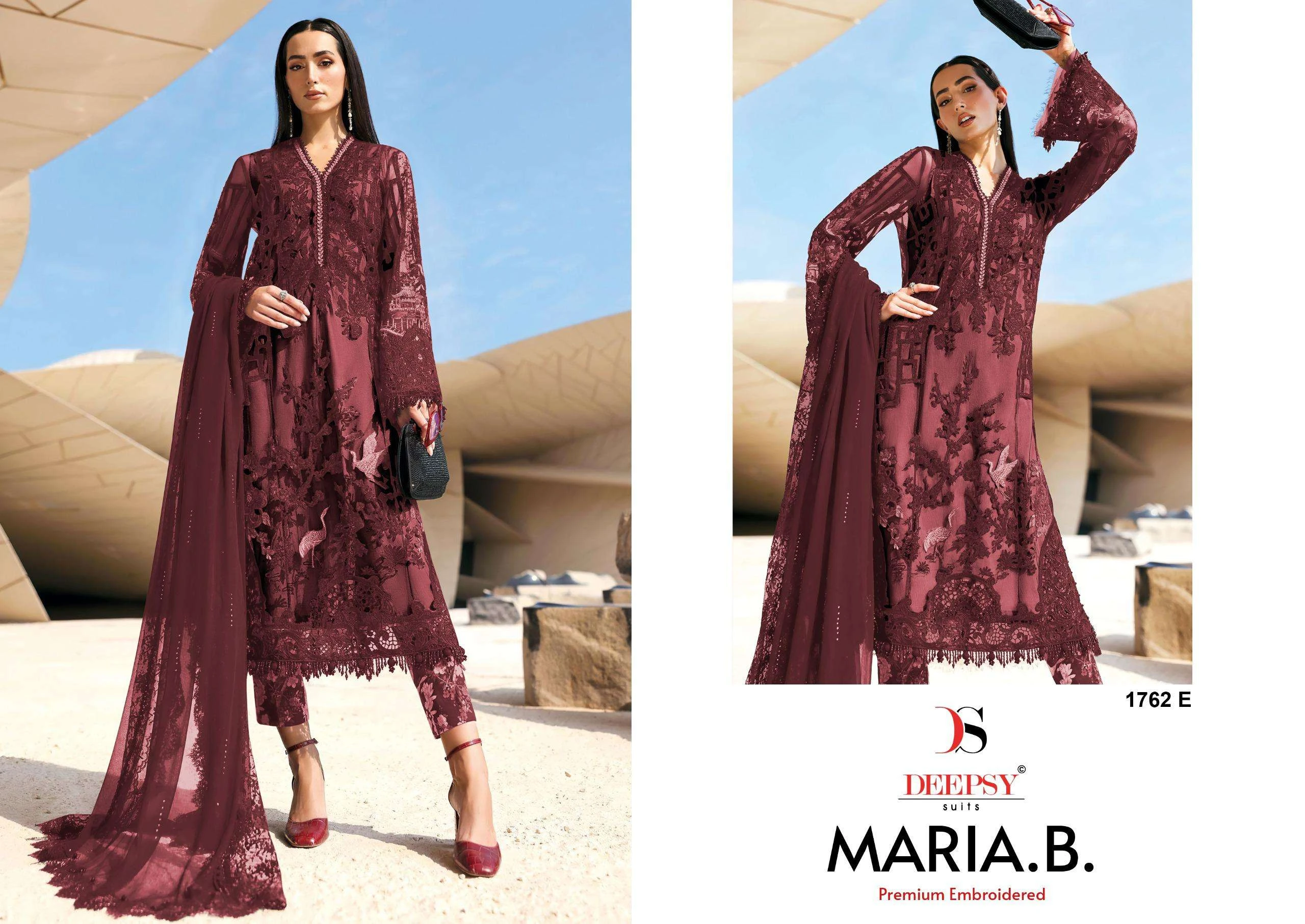 Deepsy Suits Maria B Premium Embroidered D No 1726