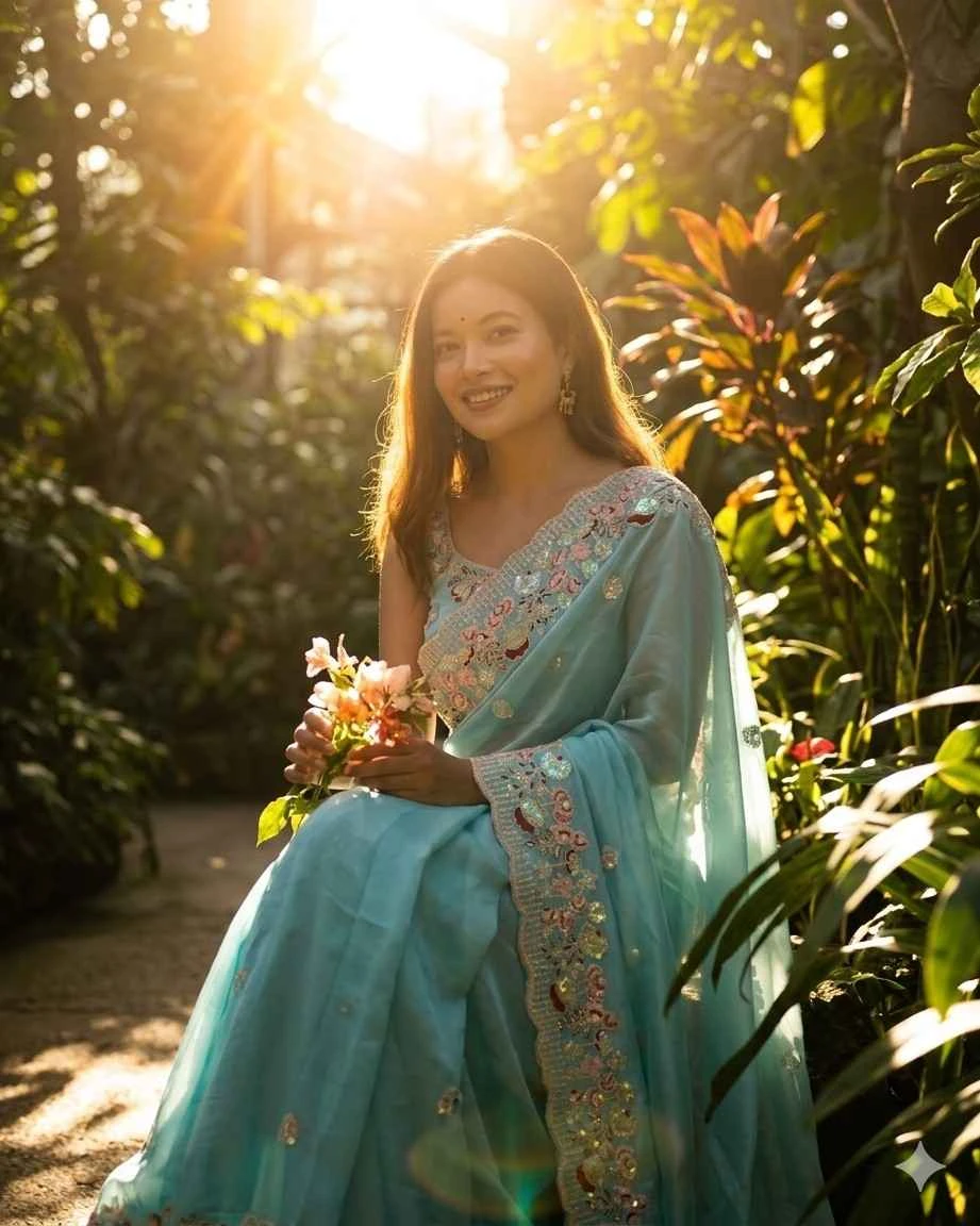 Ds 708 Jimmy Choo Sequence Worked Designer Saree Collection