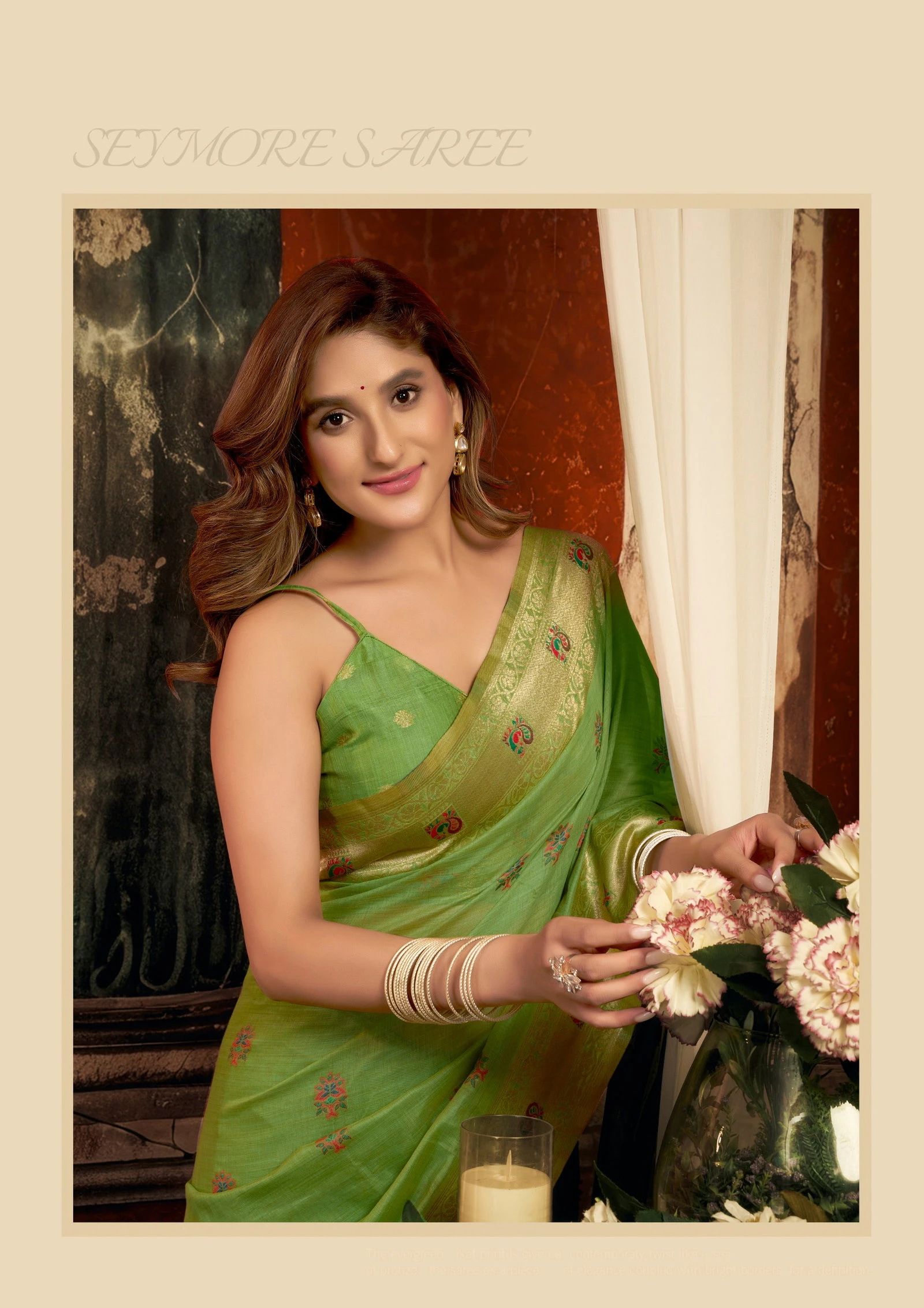 Gobuni Sakshi Pathani Zari Work Festive Wear Saree Collection