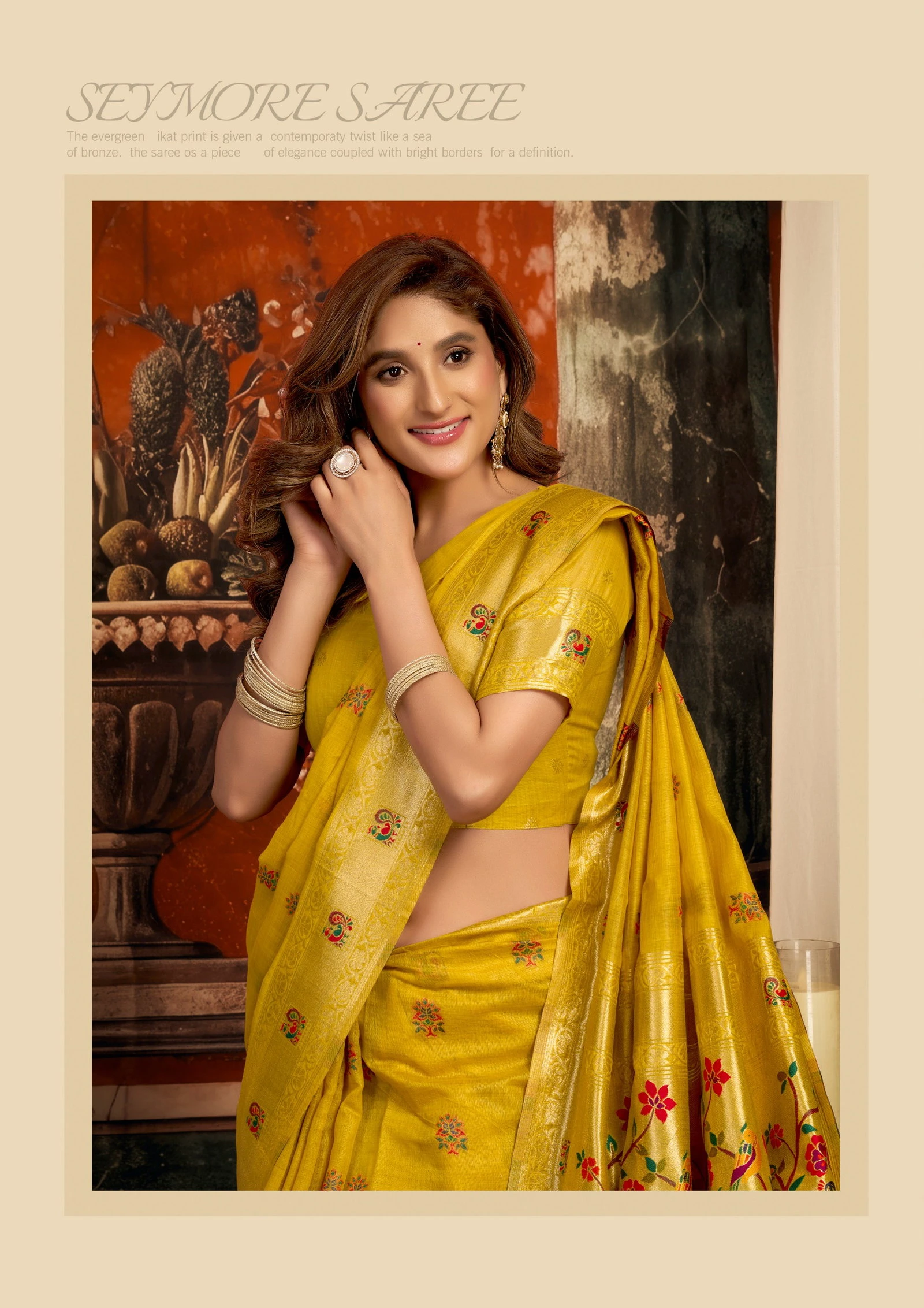 Gobuni Sakshi Pathani Zari Work Festive Wear Saree Collection