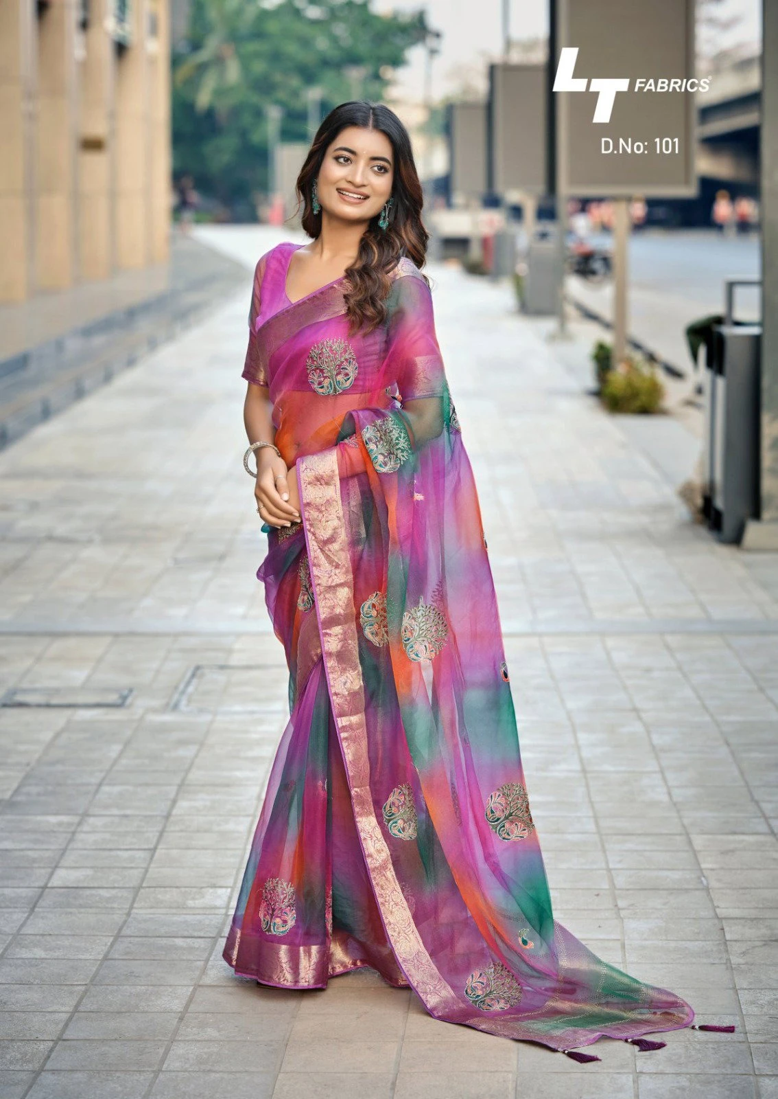 Lt Sudha Vol 1 Khadi Silk Embroidery Silk Saree Collection