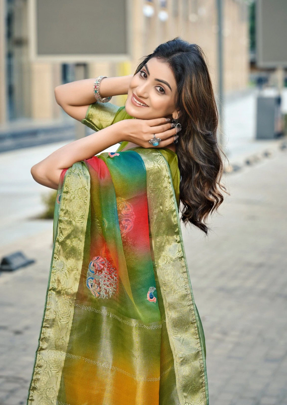 Lt Sudha Vol 1 Khadi Silk Embroidery Silk Saree Collection