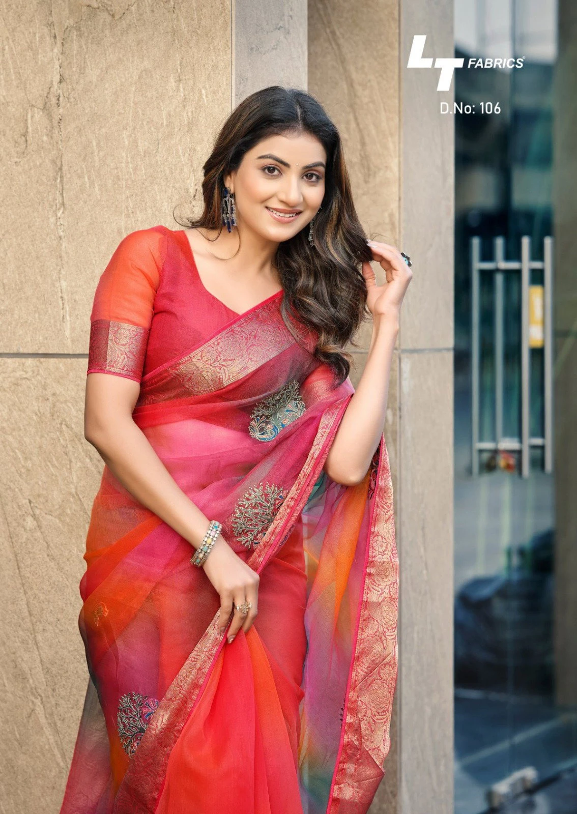 Lt Sudha Vol 1 Khadi Silk Embroidery Silk Saree Collection