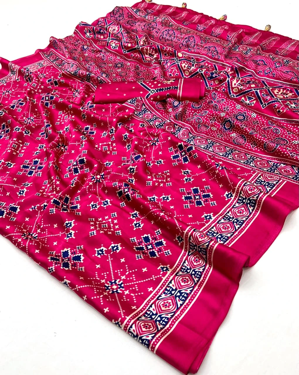 Lux Vol 28 Semi Modal Patola Saree Collection