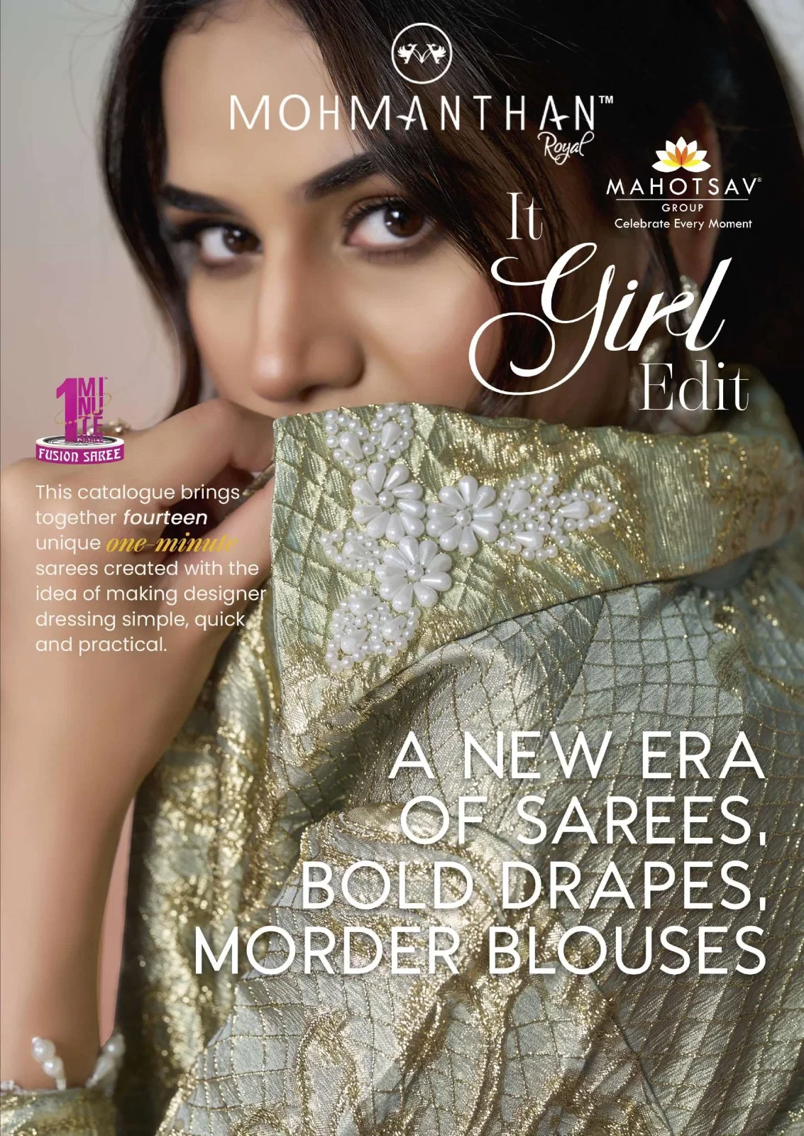 Mahotsav Mohmanthan 26900 It Girl Edit Tissue Silk Designer Saree Collecetion