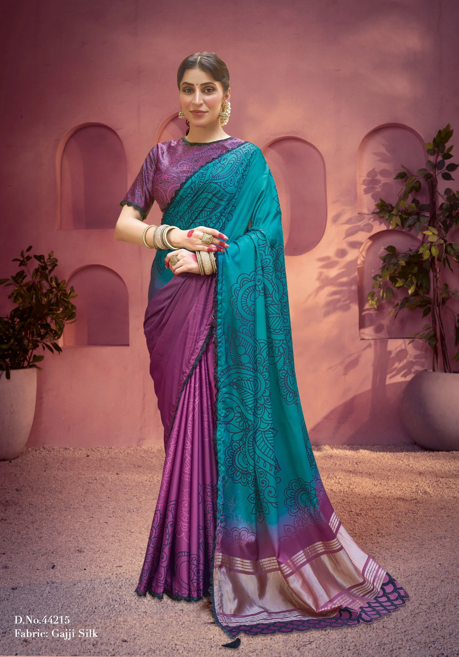 Mahotsav Norita 44200 Lehr Satin Silk Designer Saree Collection - Image 17