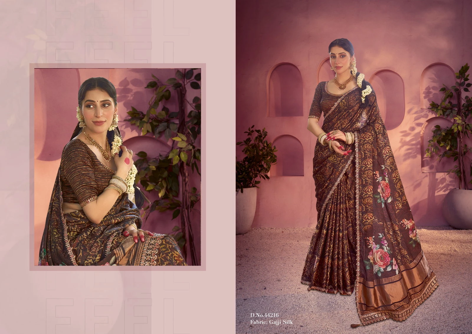 Mahotsav Norita 44200 Lehr Satin Silk Designer Saree Collection - Image 18