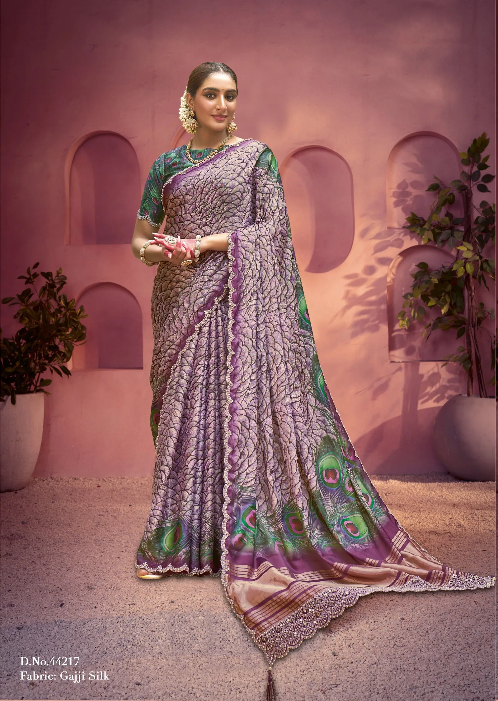 Mahotsav Norita 44200 Lehr Satin Silk Designer Saree Collection - Image 19