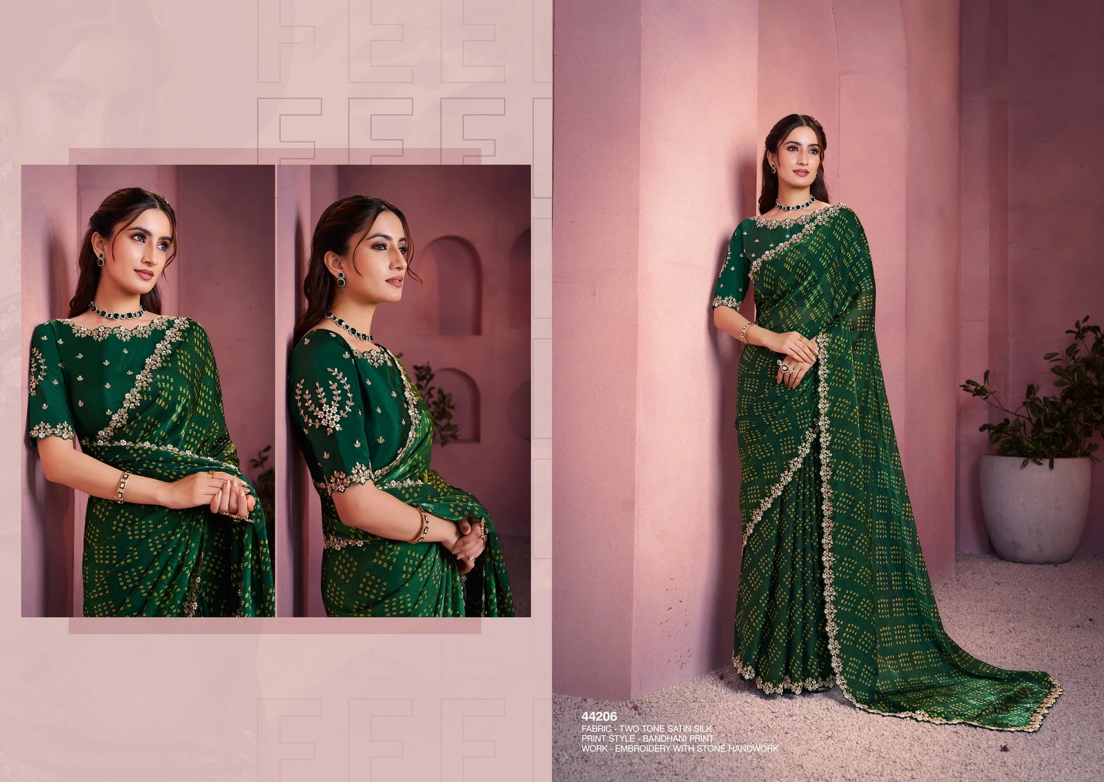 Mahotsav Norita 44200 Lehr Satin Silk Designer Saree Collection - Image 27