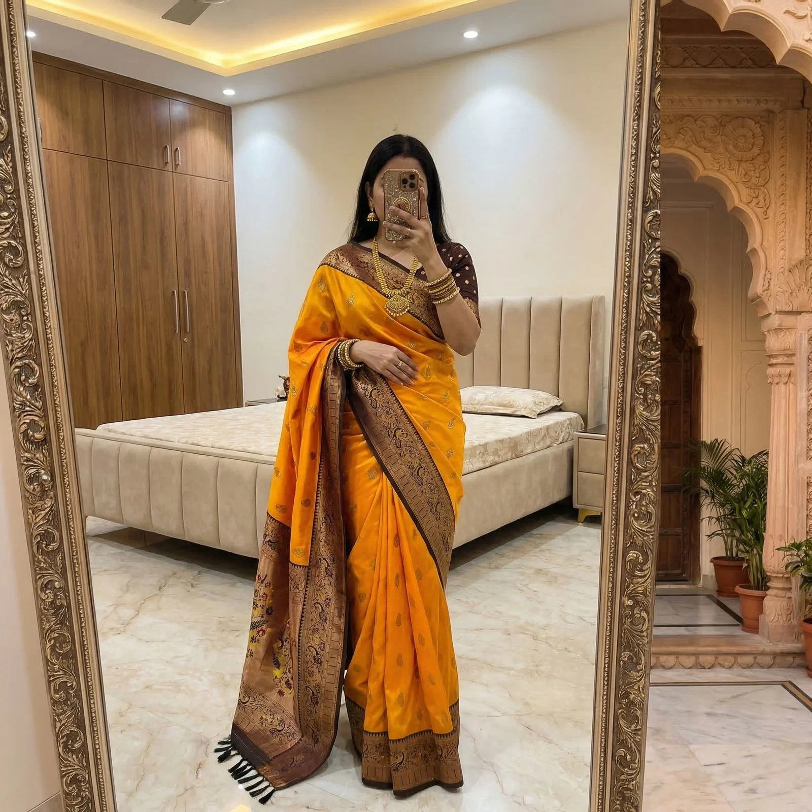 Mb 71 Soft Paithani Silk Rich Zari Weaving Saree Collection