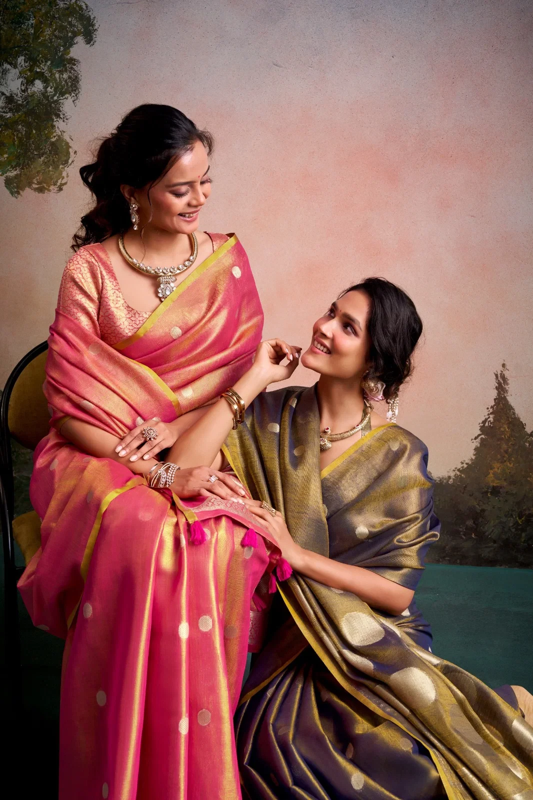 Rajpath Anvika Dollar Tissue Silk Party Wear Saree Collection