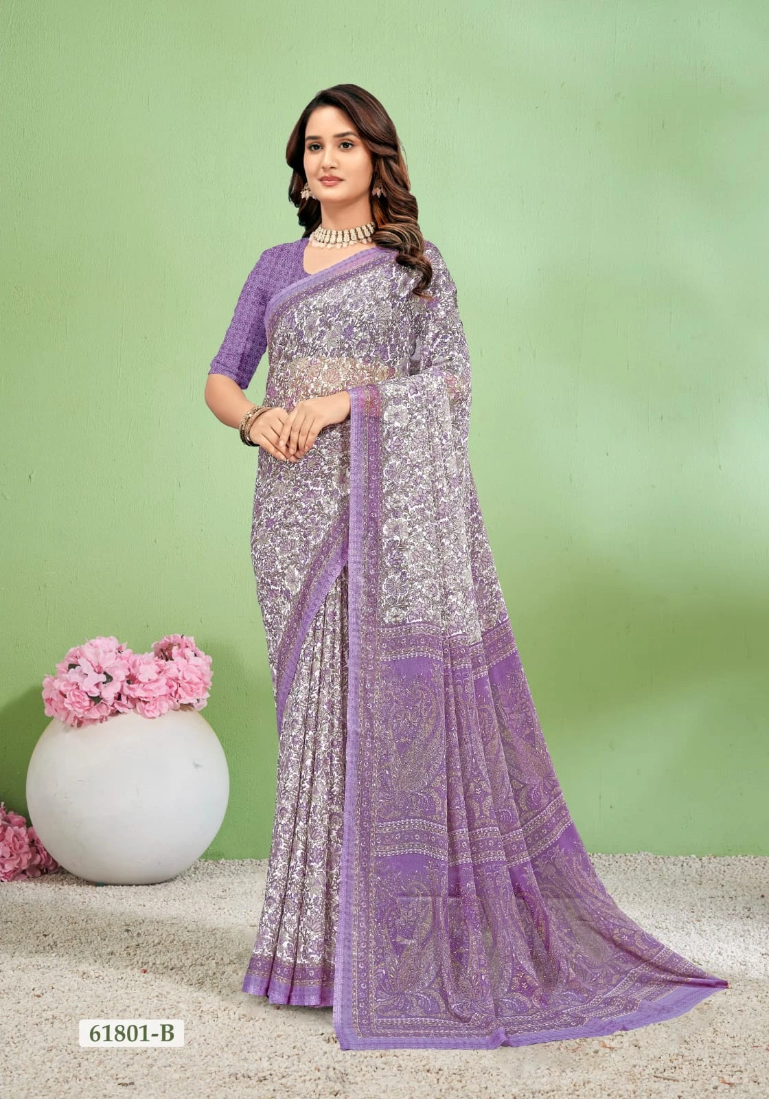 Ruchi Super Star Chiffon 232 Chiffon Printed Saree