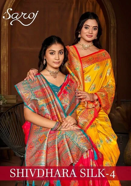 Saroj Shivdhara Silk Vol 4 Silk Saree Collection