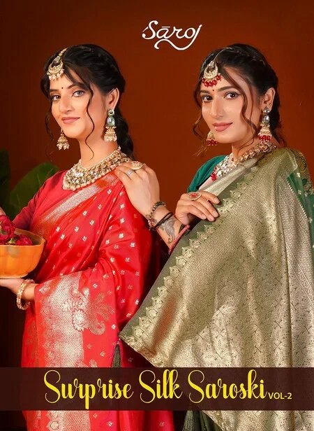Saroj Surprise Silk Saroski Vol 2 Silk Saree Collection