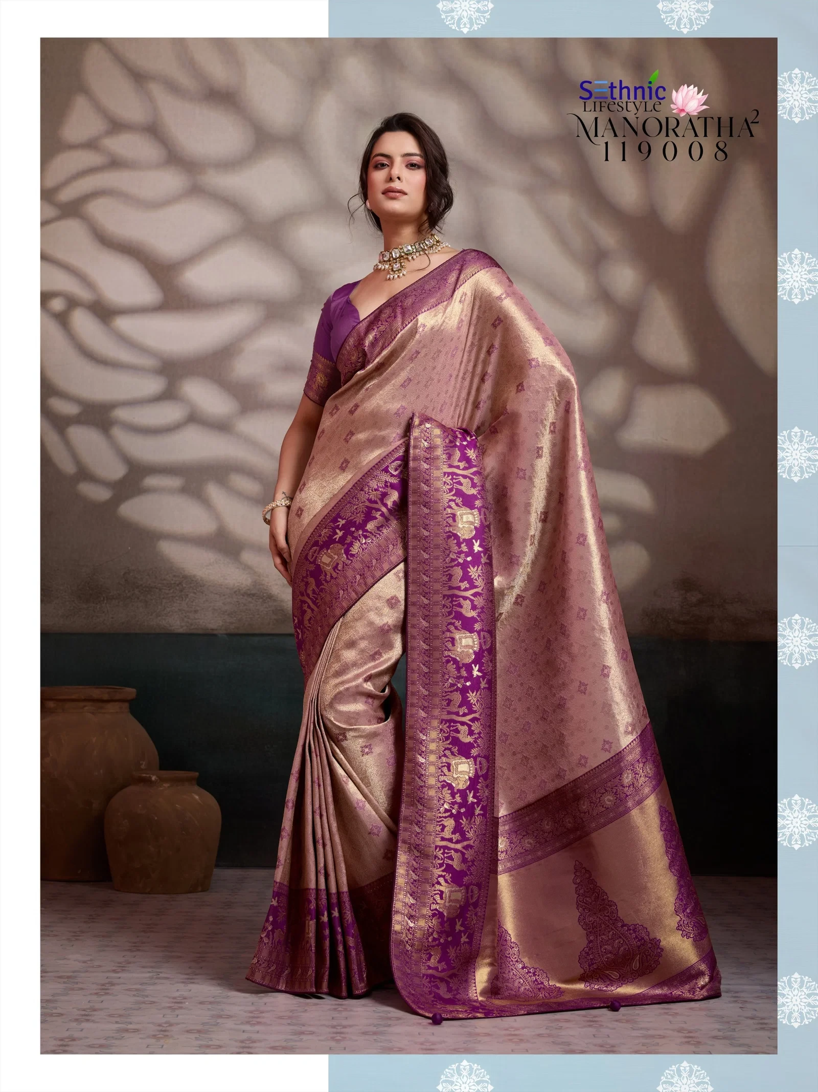 Sethnic Manoratha Vol 2 Kanjivaram Soft Silk Zari Saree Collection