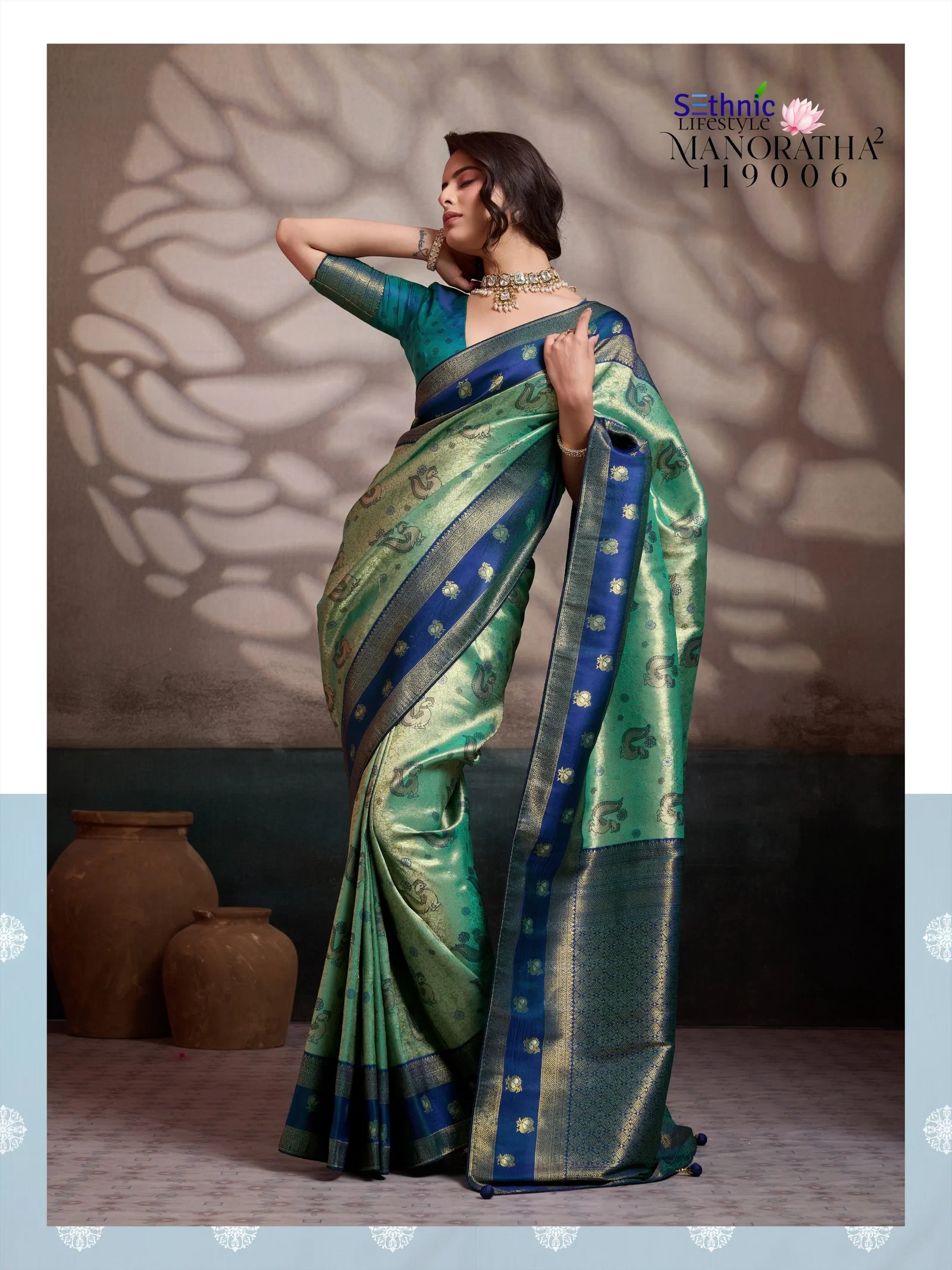 Sethnic Manoratha Vol 2 Kanjivaram Soft Silk Zari Saree Collection