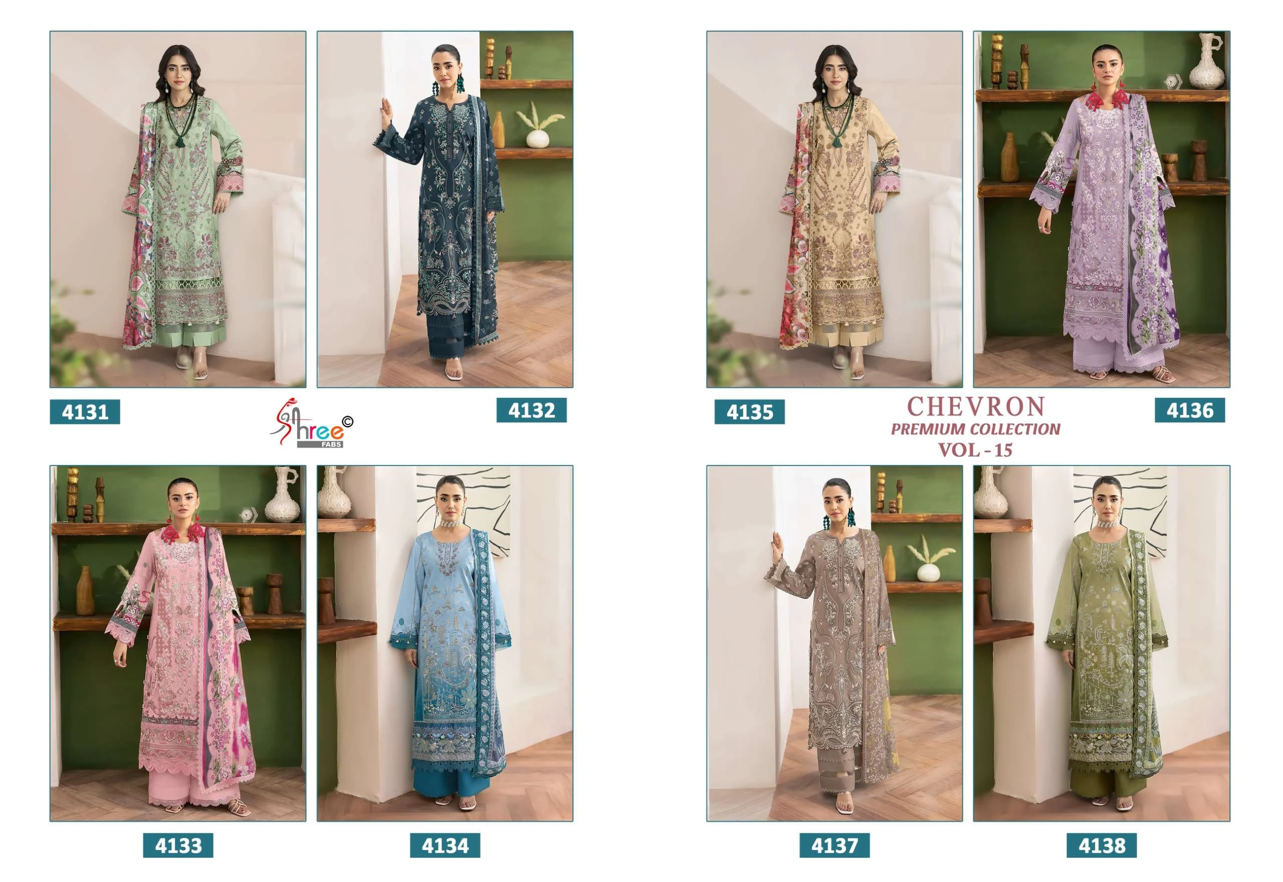 Shree Fab Chevron Premium Collection Vol 15 - Image 10