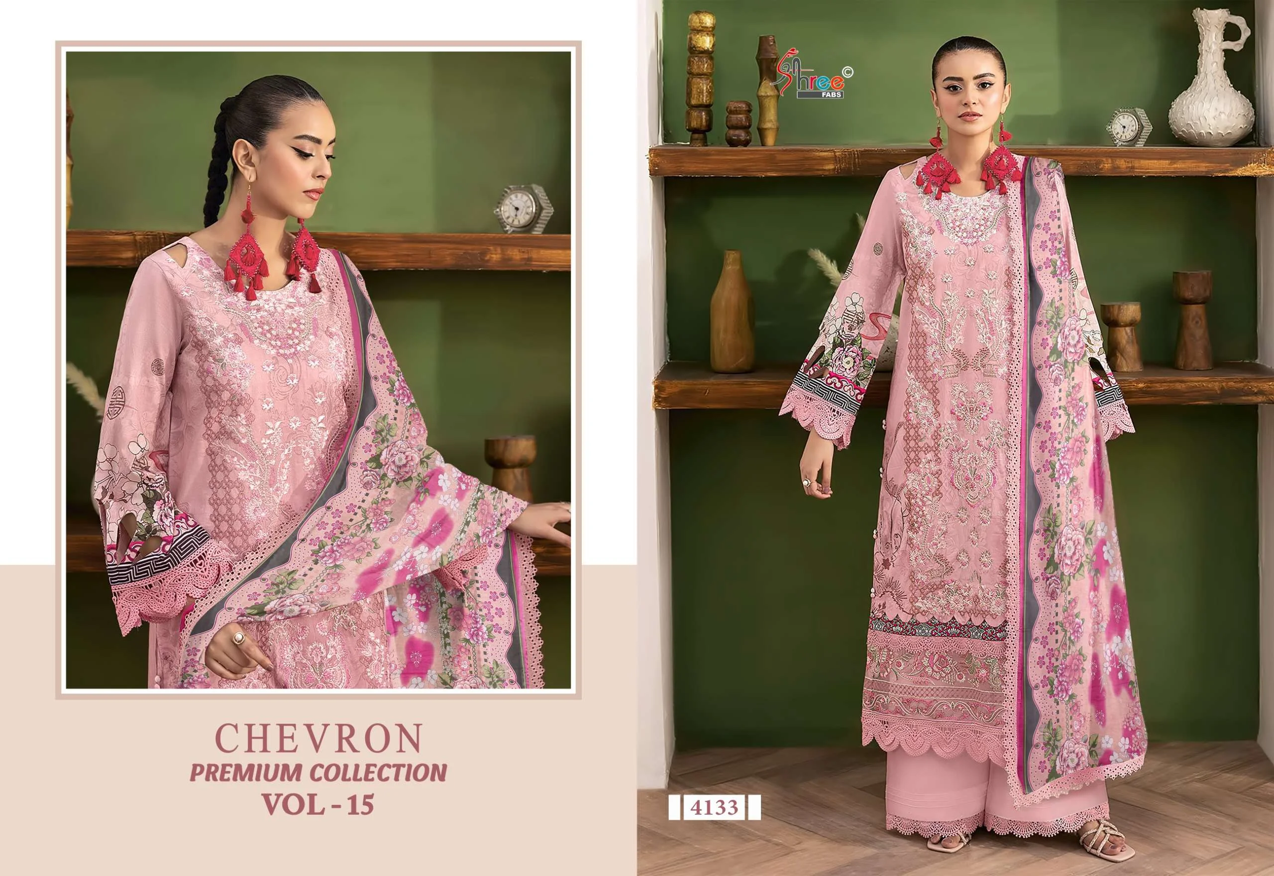 Shree Fab Chevron Premium Collection Vol 15 - Image 4