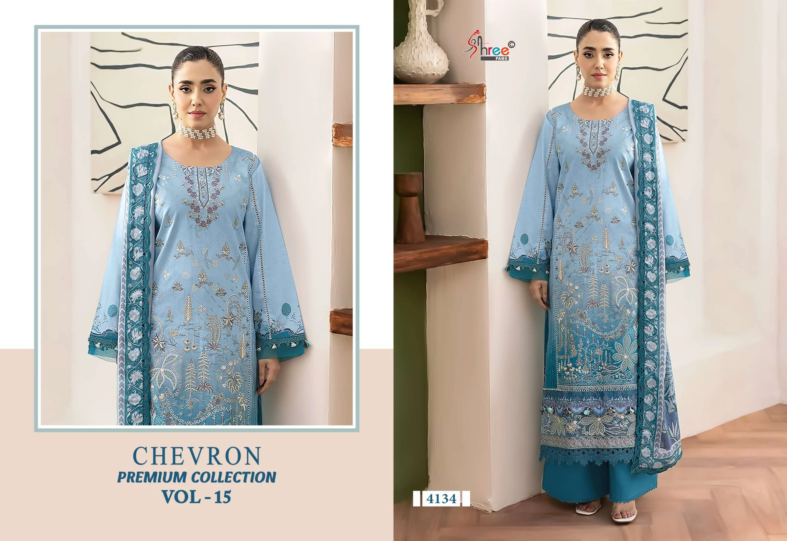 Shree Fab Chevron Premium Collection Vol 15 - Image 5
