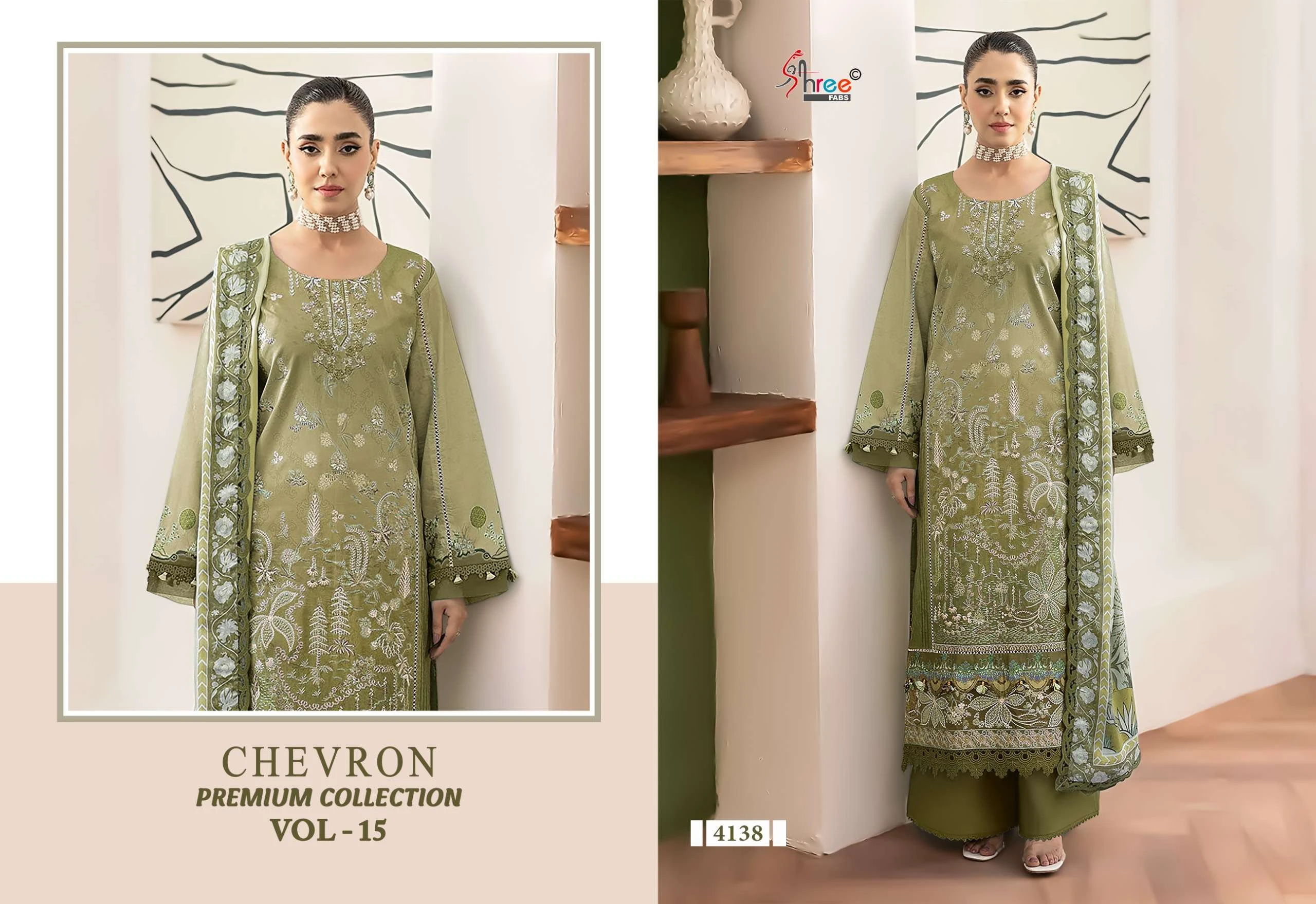 Shree Fab Chevron Premium Collection Vol 15 - Image 9
