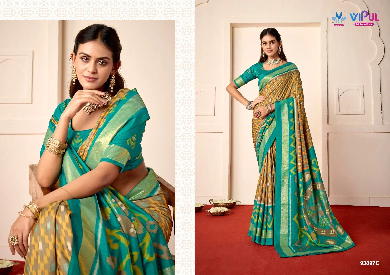 Vipul Sentosa Silk Vol 10 Silk Saree Collection