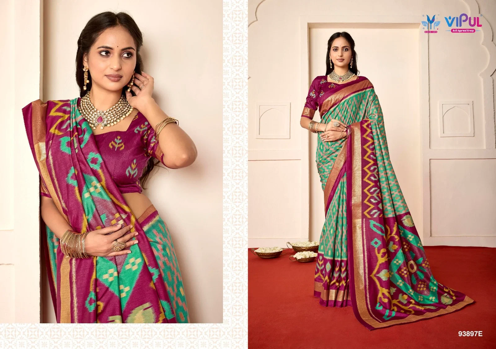 Vipul Sentosa Silk Vol 10 Silk Saree Collection