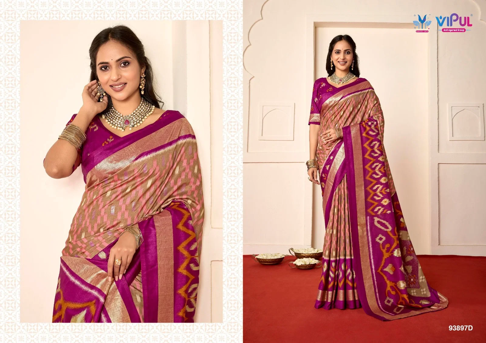 Vipul Sentosa Silk Vol 10 Silk Saree Collection