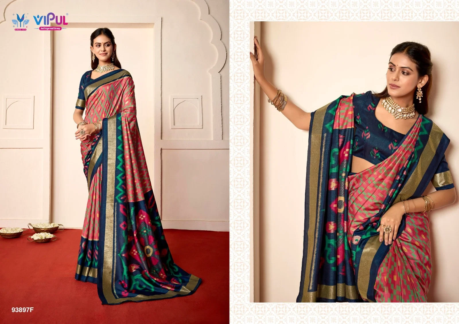 Vipul Sentosa Silk Vol 10 Silk Saree Collection