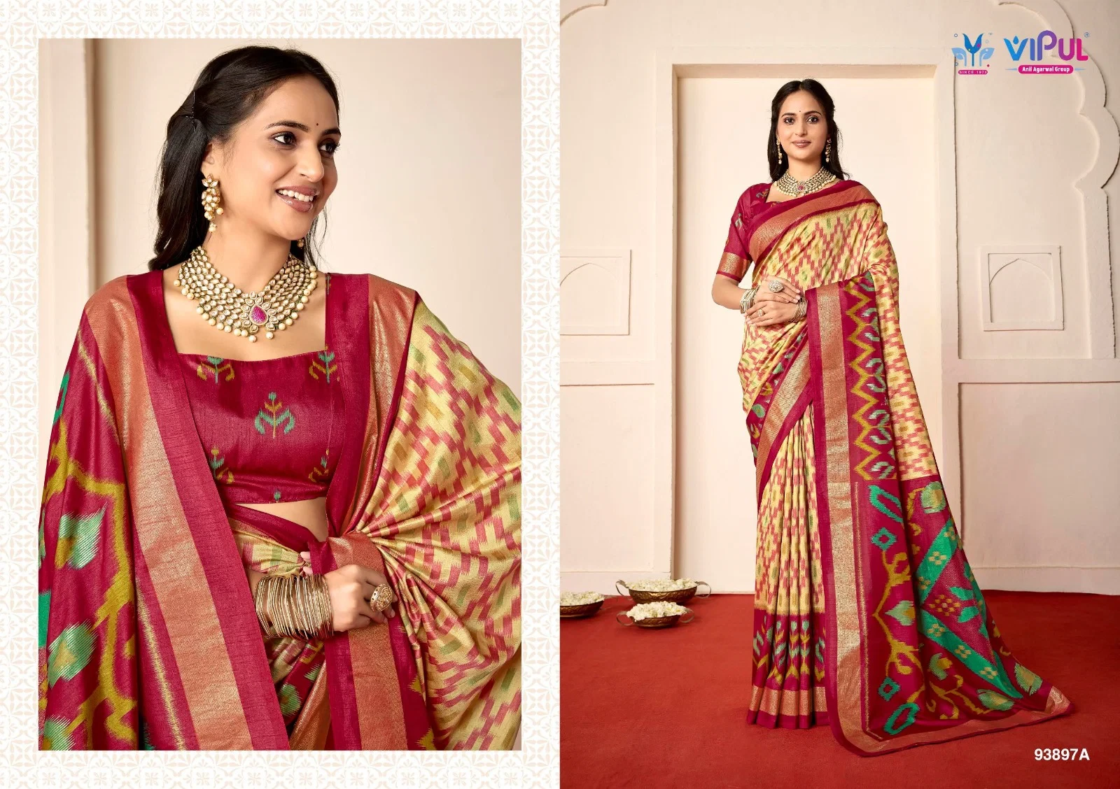 Vipul Sentosa Silk Vol 10 Silk Saree Collection