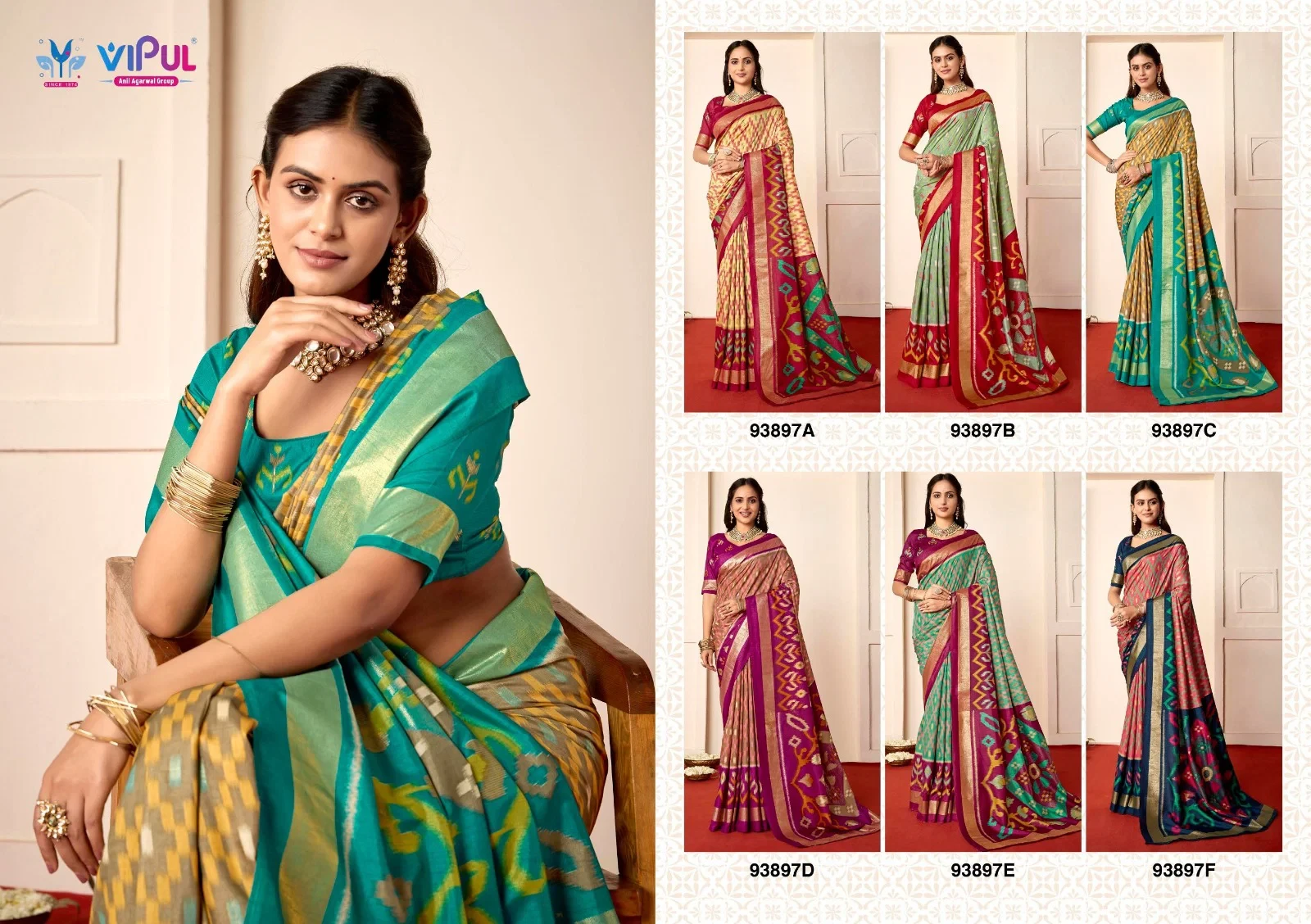 Vipul Sentosa Silk Vol 10 Silk Saree Collection
