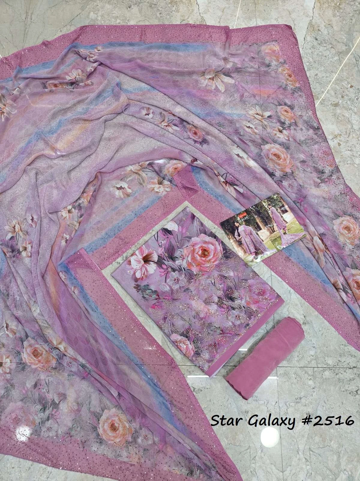 Vishwam Fabric Star Galaxy